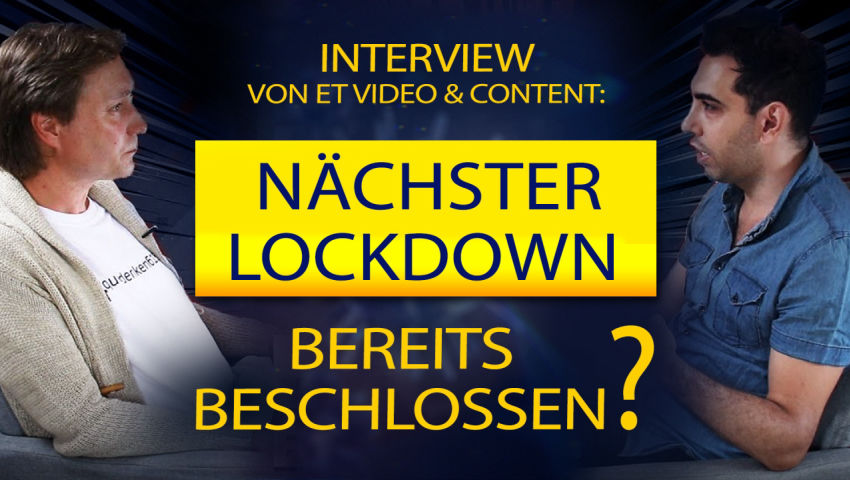 Nächster LOCKDOWN - Bereits BESCHLOSSEN? | Interview von ET Video & Content