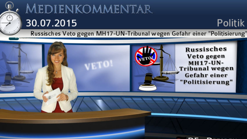 Russisches Veto gegen MH17-UN-Tribunal wegen Gefahr einer 'Politisierung'