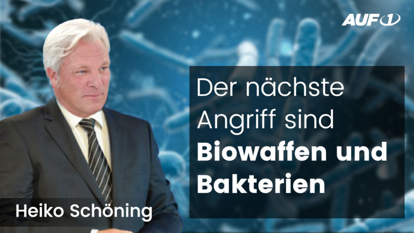 Heiko Schöning warnt: Der nächste Angriff sind Biowaffen und Bakterien! (AUF1-Interview)