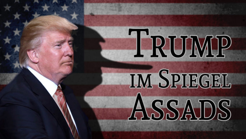 Trump im Spiegel Assads