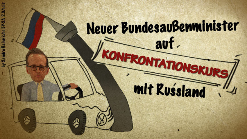 Neuer Bundesaußenminister auf Konfrontationskurs mit Russland