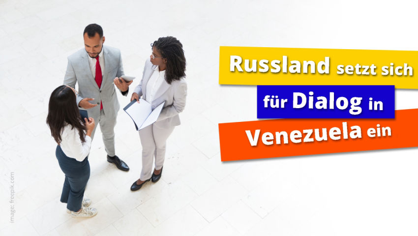 Russland setzt sich für Dialog in Venezuela ein