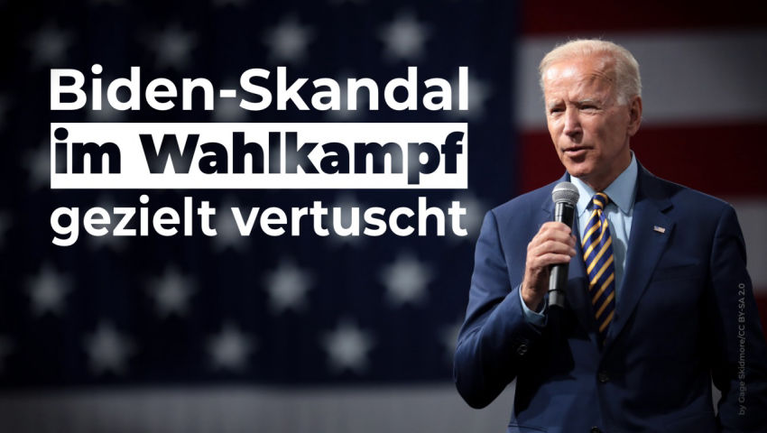 Biden-Skandal im Wahlkampf gezielt vertuscht