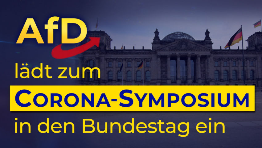 AfD lädt zum Corona-Symposium in den Bundestag ein