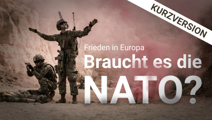 75 Jahre NATO – Braucht es die NATO, um den Frieden in Europa zu sichern? (Gekürzte Version)