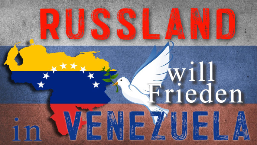 Russland will Frieden in Venezuela