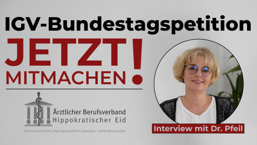 Dr. Pfeil: Internationale Gesundheitsvorschriften (IGV) -Bundestagspetition – warum Mitmachen JETZT 