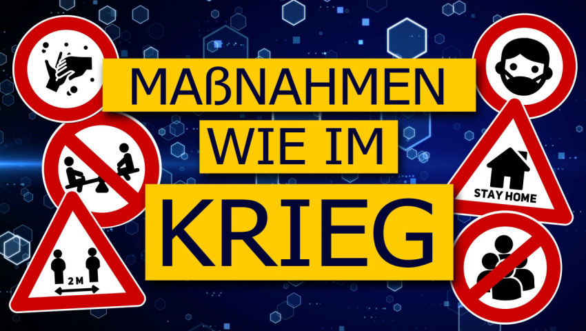 Maßnahmen wie im Krieg