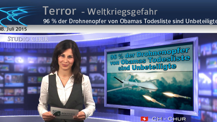 96% der Drohnenopfer von Obamas Todesliste sind Unbeteiligte