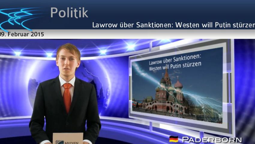 Lawrow über Sanktionen: Westen will Putin stürzen