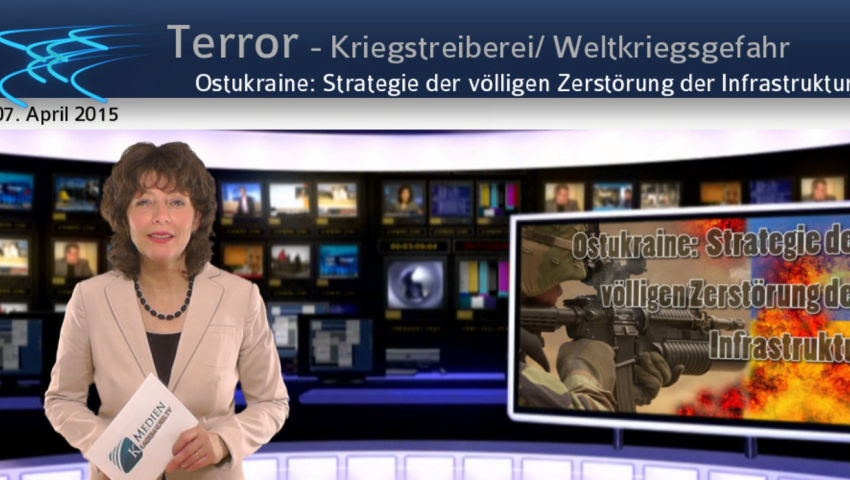 Ostukraine: Strategie der völligen Zerstörung der Infrastruktur