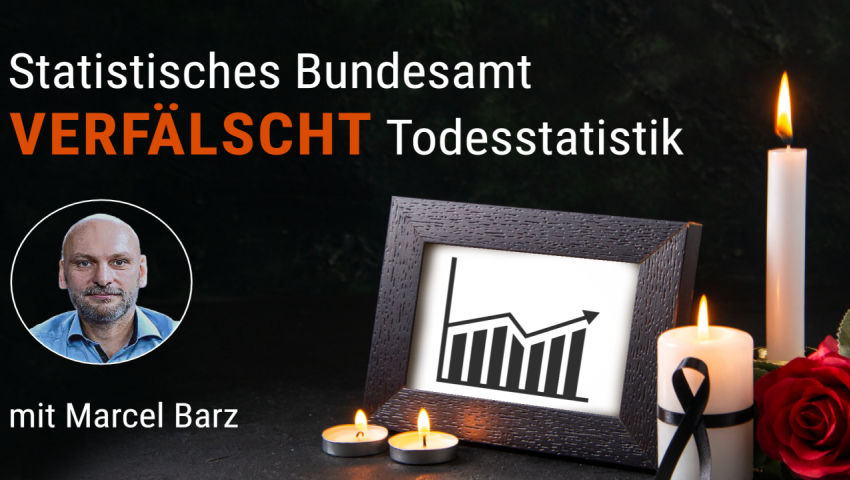 Statistisches Bundesamt verfälscht Todesstatistik!  mit Marcel Barz (Kurzfassung)