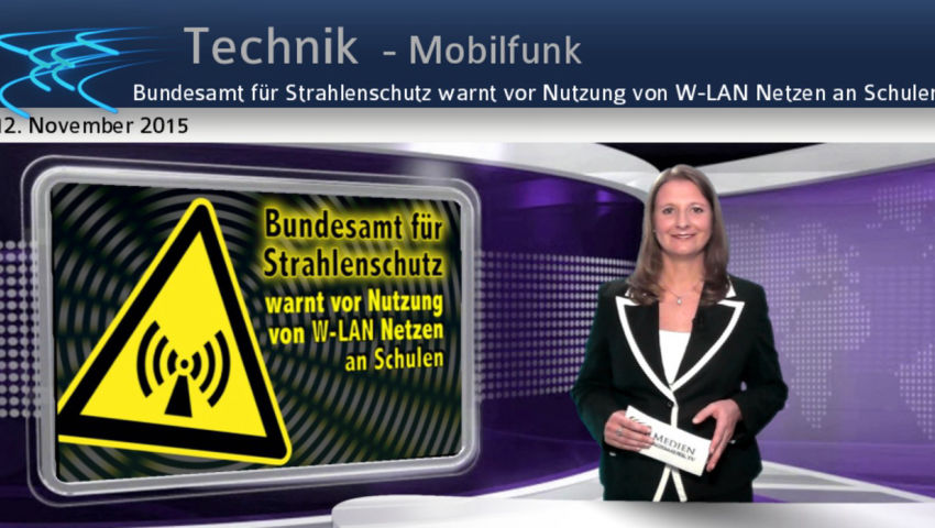 Bundesamt für Strahlenschutz warnt vor Nutzung von W-LAN Netzen an Schulen