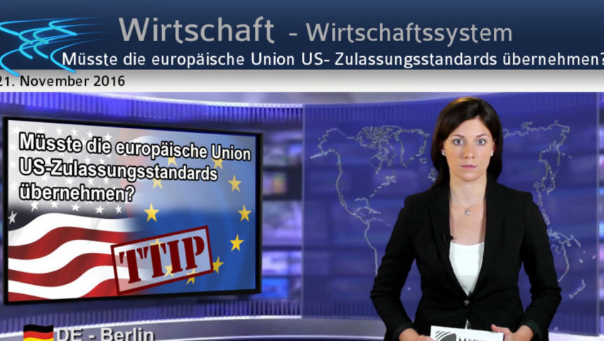 Müsste die europäische Union US- Zulassungsstandards übernehmen?