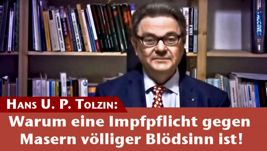 Hans U. P. Tolzin: Warum eine Impfpflicht gegen Masern völliger Blödsinn ist!