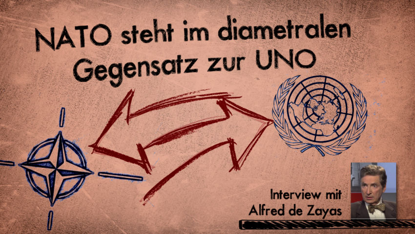 NATO steht im diametralen Gegensatz zur UNO (Interview mit Alfred de Zayas)