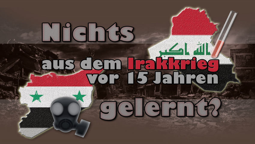 Nichts aus dem Irakkrieg vor 15 Jahren gelernt?