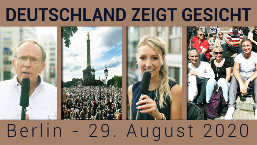 Deutschland zeigt Gesicht | Berlin - 29. August 2020