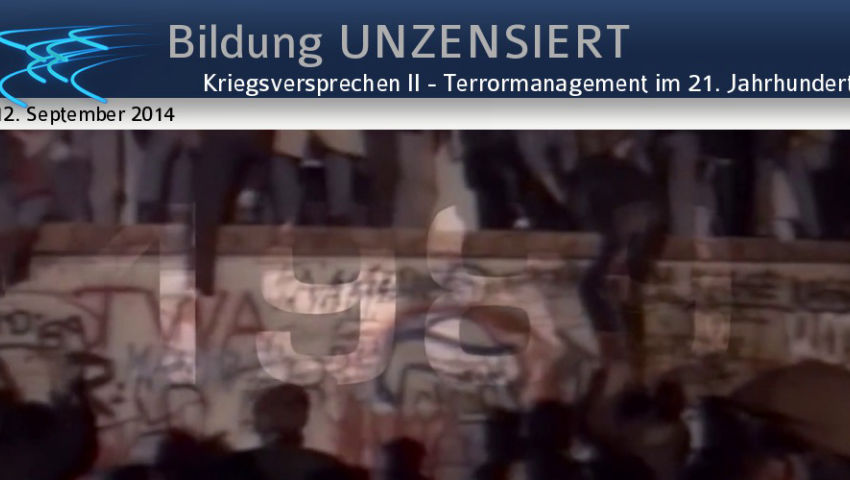 Kriegsversprechen II - Terrormanagement [...] im 21. Jahrhundert