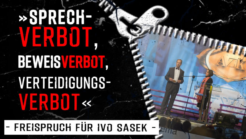 Freispruch für Ivo Sasek - »Sprechverbot, Beweisverbot, Verteidigungsverbot«