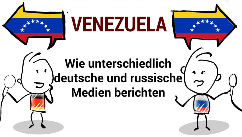 US-Politik Venezuela: Wie unterschiedlich deutsche und russische Medien berichten