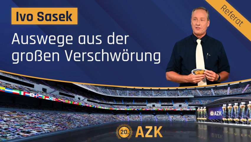 20. AZK – Ivo Sasek: Auswege aus der großen Verschwörung