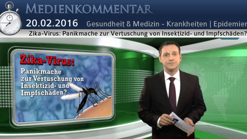 Zika-Virus: Panikmache zur Vertuschung von Insektizid- und Impfschäden?