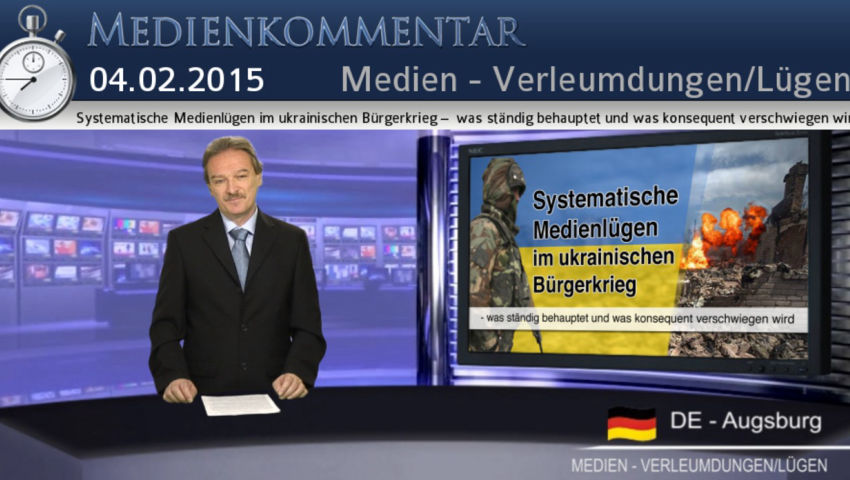 Systematische Medienlügen im ukrainischen Bürgerkrieg –  was ständig behauptet und was konsequent ve