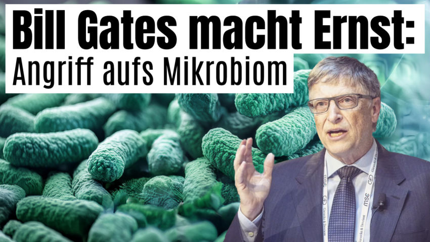 Bill Gates macht Ernst: Angriff aufs Mikrobiom –  Interview von HOCH² mit Heiko Schöning