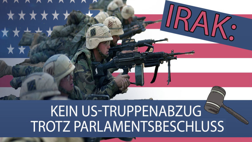 Irak: Kein US-Truppenabzug trotz Parlamentsbeschluss