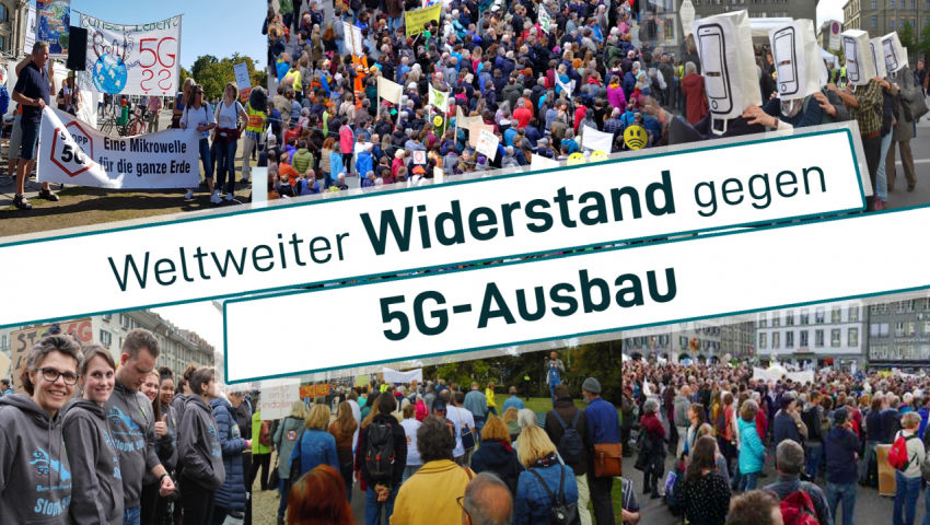 Weltweiter Widerstand gegen 5G-Ausbau