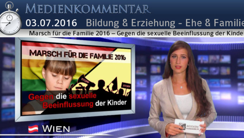 Marsch für die Familie 2016 – Gegen die sexuelle Beeinflussung der Kinder