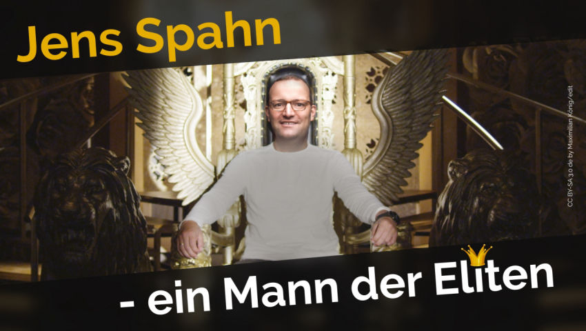 Jens Spahn – ein Mann der Eliten