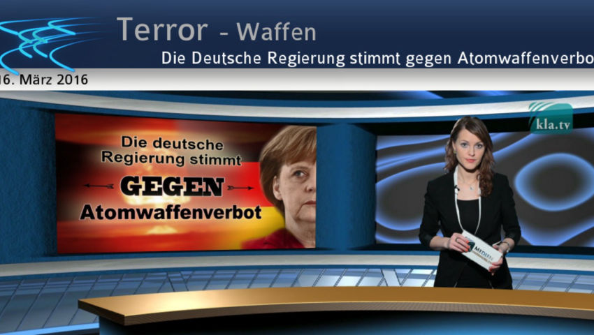 Die Deutsche Regierung stimmt gegen Atomwaffenverbot