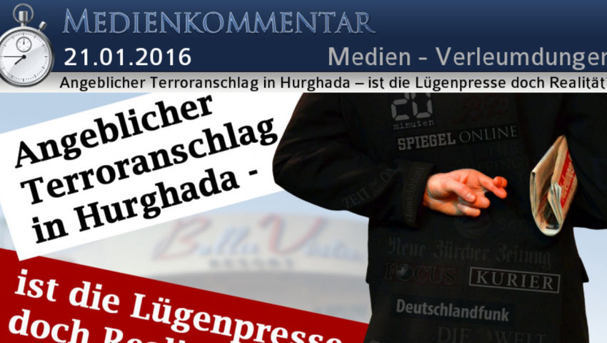 Angeblicher Terroranschlag in Hurghada – ist die Lügenpresse doch Realität?