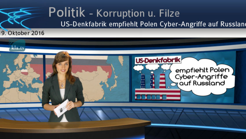 US-Denkfabrik empfiehlt Polen Cyber-Angriffe auf Russland