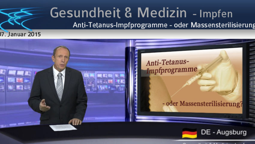 Anti-Tetanus-Impfprogramme - oder Massensterilisierung