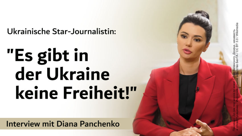 Ukrainische Star-Journalistin Diana Panchenko sagt, was westliche Medien verschweigen: „Es gibt in d