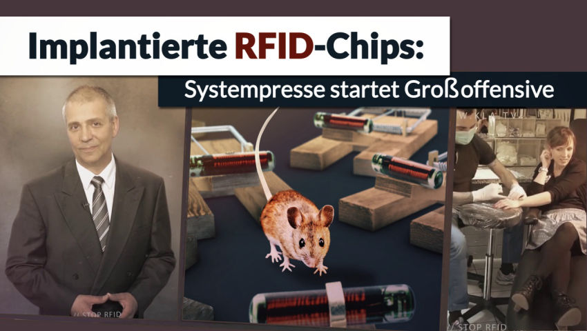 Implantierte RFID-Chips: Systempresse startet Großoffensive