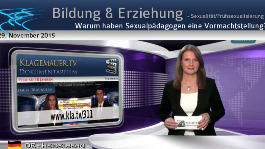 Warum haben Sexualpädagogen eine Vormachtstellung?