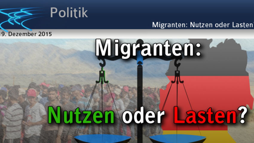 Migranten: Nutzen oder Lasten?