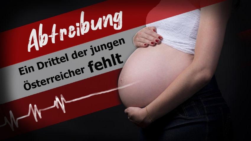 Abtreibung – ein Drittel der jungen Österreicher fehlt