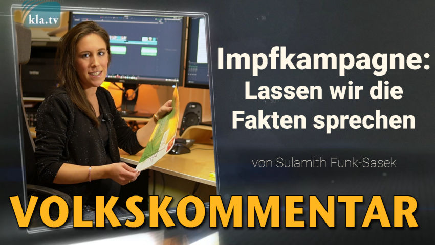 Impfwerbekampagne: Lassen wir die Fakten sprechen!