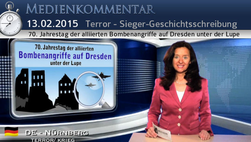 70. Jahrestag der alliierten Bombenangriffe auf Dresden unter der Lupe