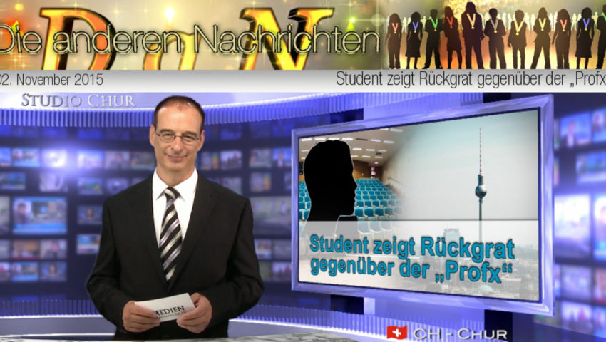 Student zeigt Rückgrat gegenüber der „Profx“