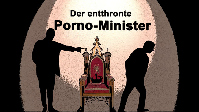 Der entthronte Porno-Minister