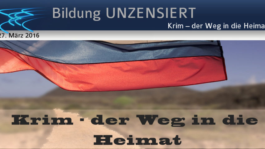 Krim – der Weg in die Heimat