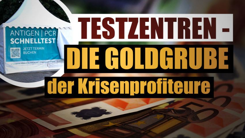 Testzentren - die Goldgrube der Krisenprofiteure