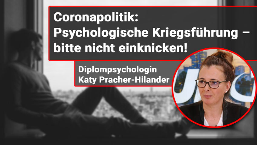 Coronapolitik: Psychologische Kriegsführung – bitte nicht einknicken!