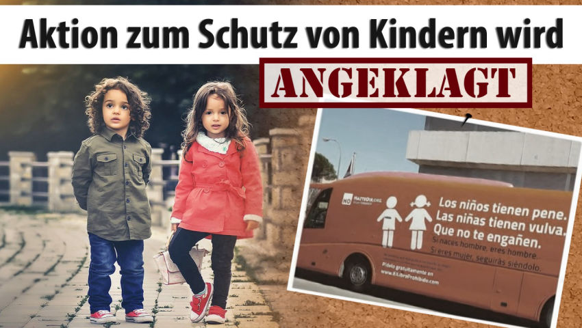 Aktion zum Schutz von Kindern wird angeklagt